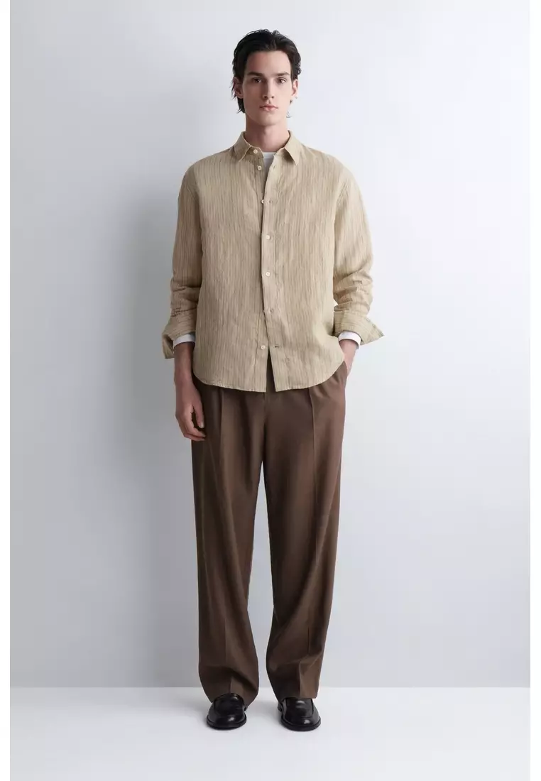 RELAXED LINEN SHIRT