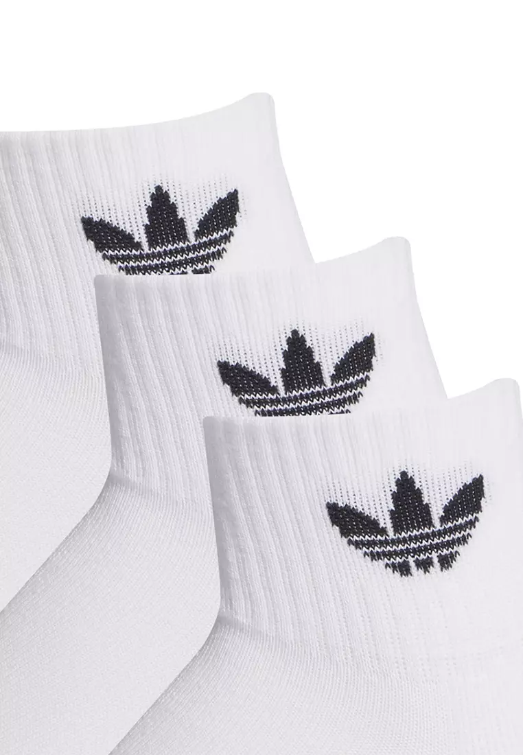 Mid-Cut Ankle Socks - 3 Pairs