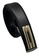 Oxhide black Leather Belt Men - Luxury Designer Belt Exclusively Designed Buckles - Premium Quality Leather - Business Evening Designer Wear -LUX03 Black Belt - Oxhide 55B94AC0A4B7DCGS_2