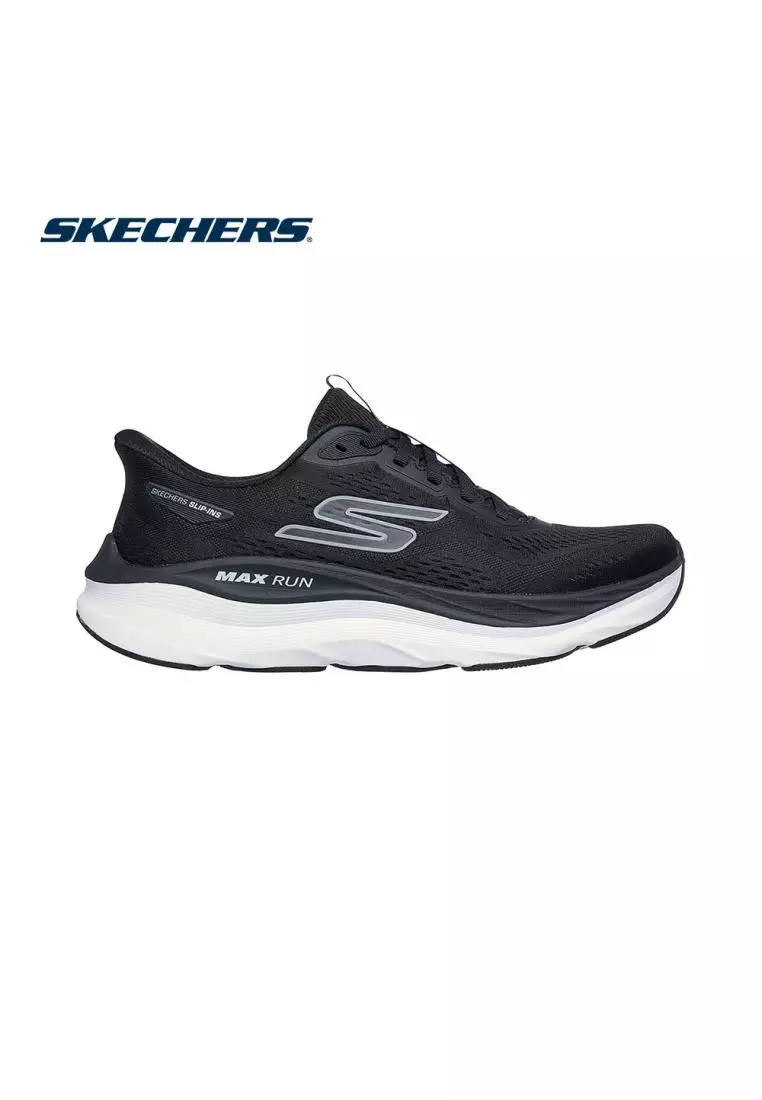 Skechers Men Slip-Ins Performance Max Run Shoes - 221000-BKW