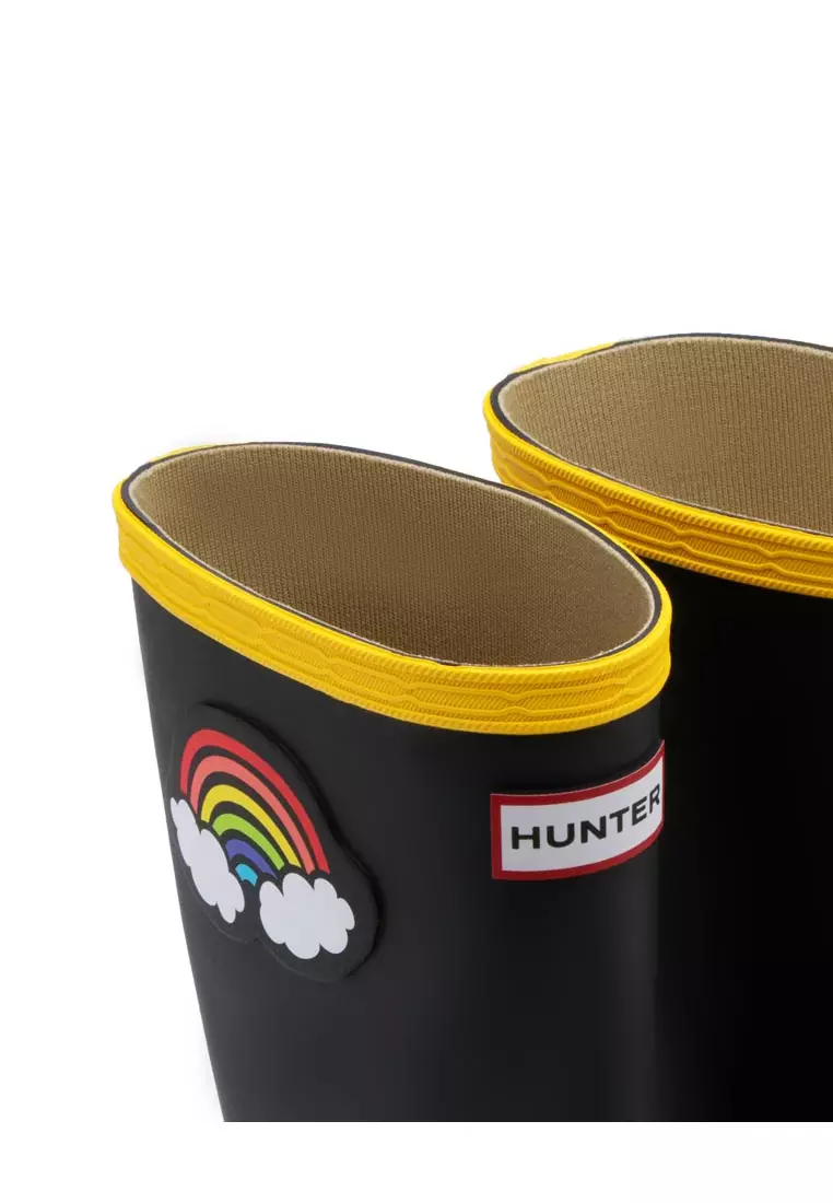 Buy Hunter Boots ORIGINAL LITTLE KIDS FIRST WEATHER PATCH BOOTS Online ...