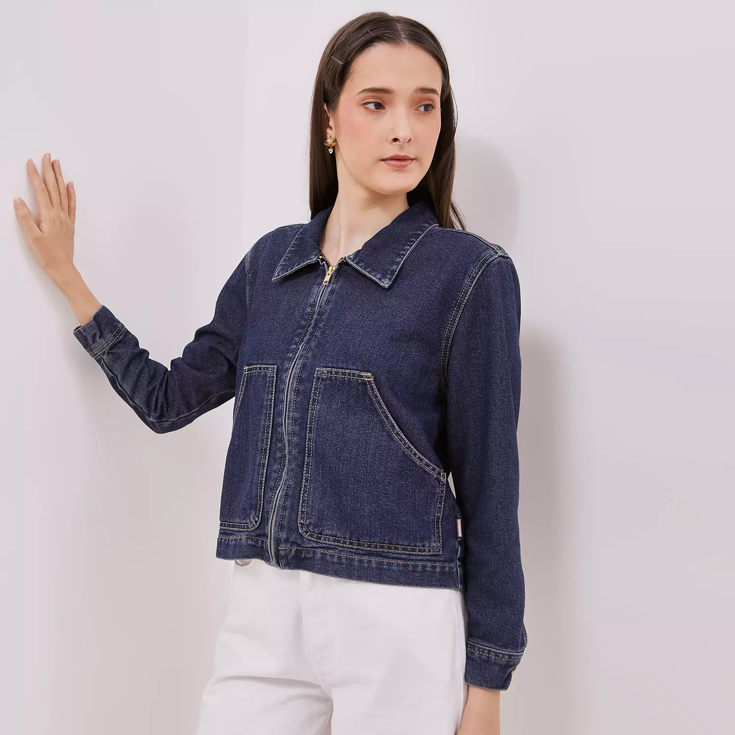 DUST Core Jaket Mada Medium Dark Blue (D.61125)