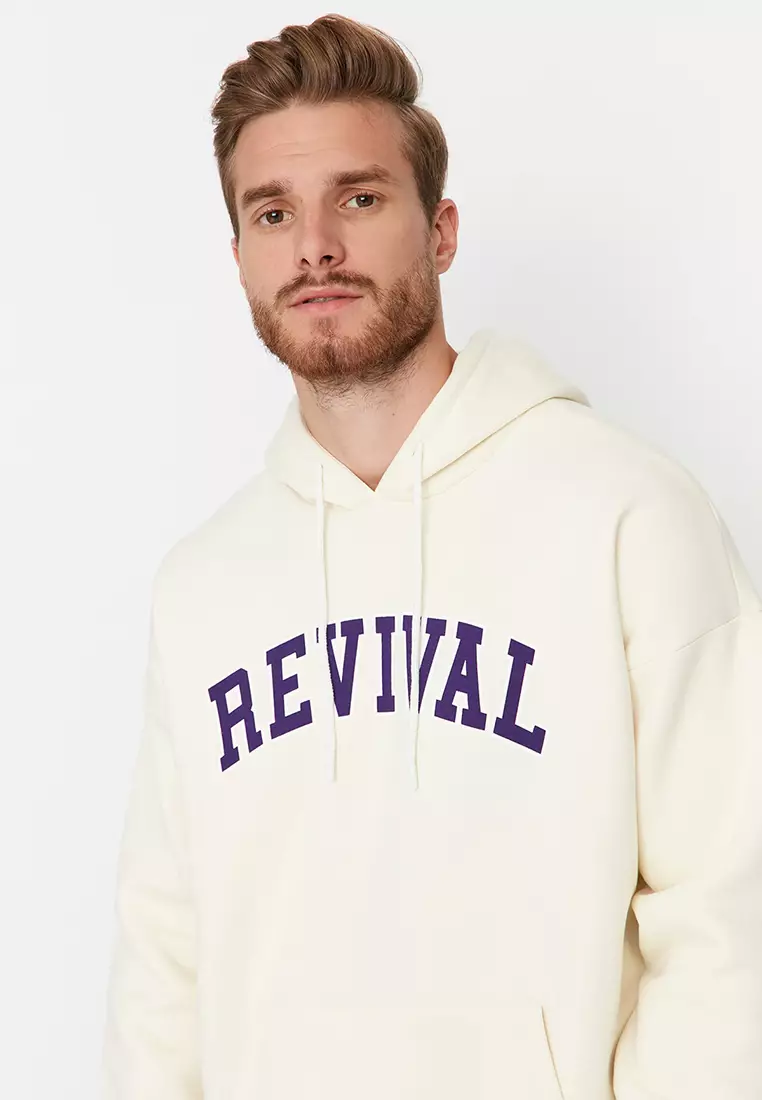 Oversize/Wide-Cut Hoodie