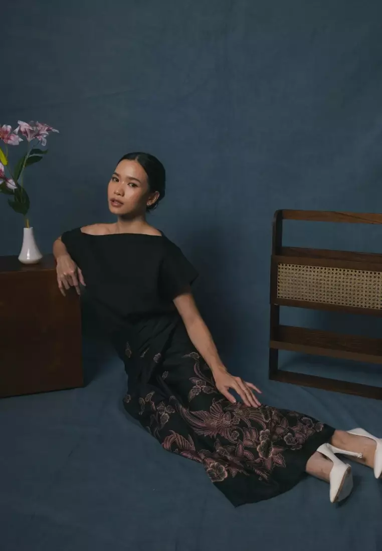 Rok serut batik safira