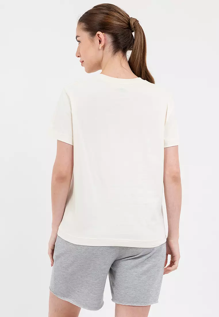 Sport Essentials Jersey Logo T-Shirt Womens TOP-36282