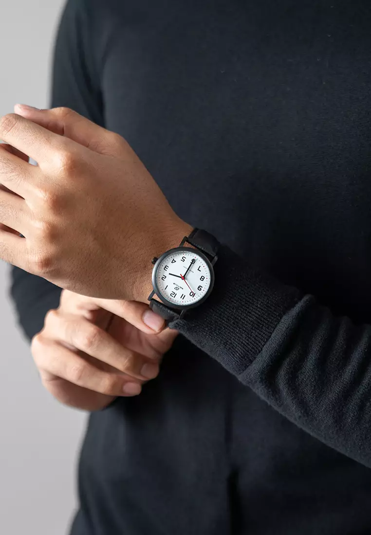 Navy Club Jam Tangan Pria dan Jam Tangan Wanita Aviator - Leather Strap