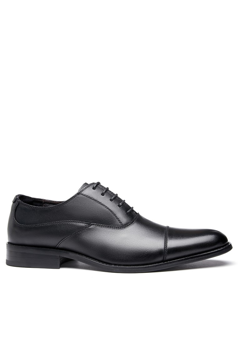 Grain Leather Cap Toe Business Shoes KB3183-6