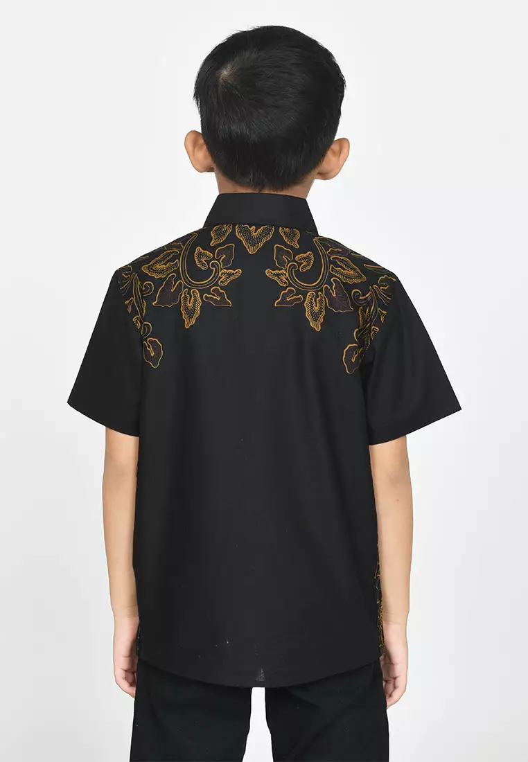 My Aksa Batik Anak Kemeja Pendek Arthur Arisha