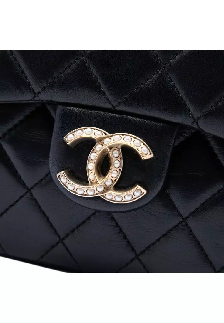 Pre-Loved Chanel Medium Quilted Lambskin Westminster Pearl Flap