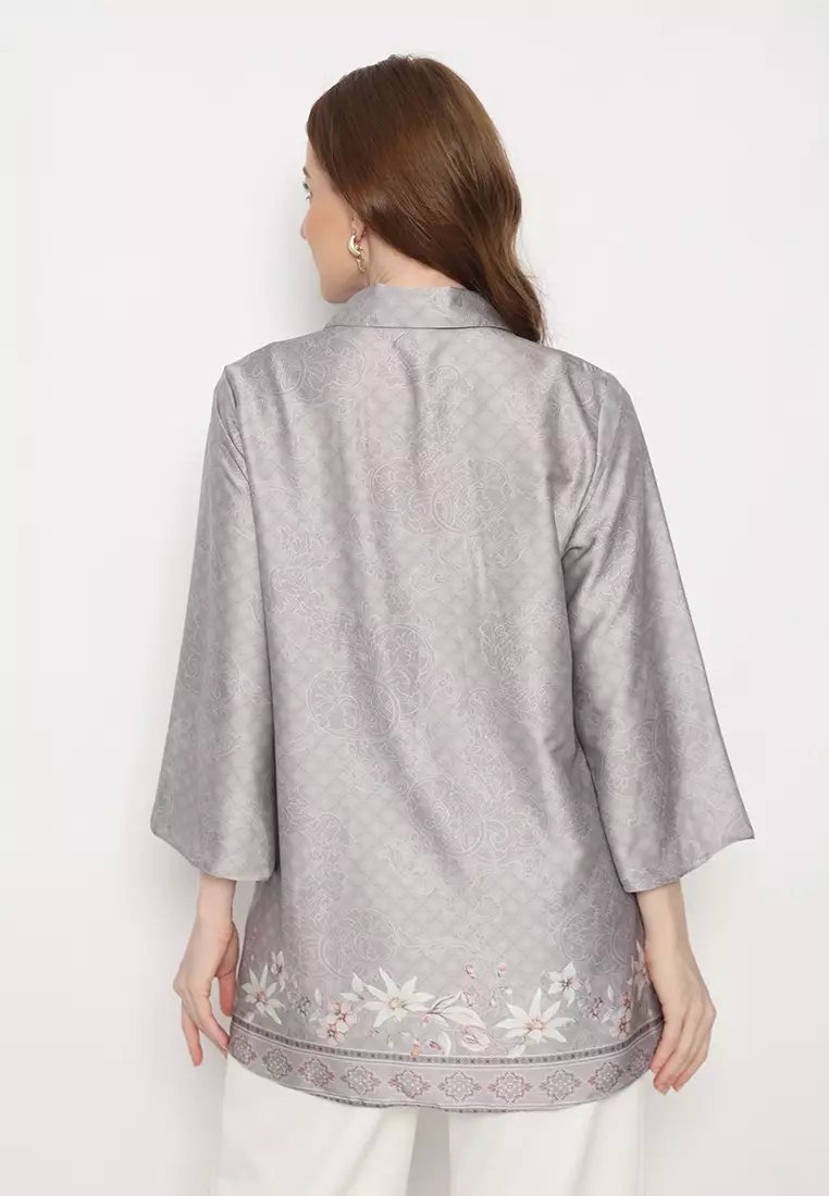 Sailor Blouse In Nude Purple By Brilliant Girl Warna UNGU