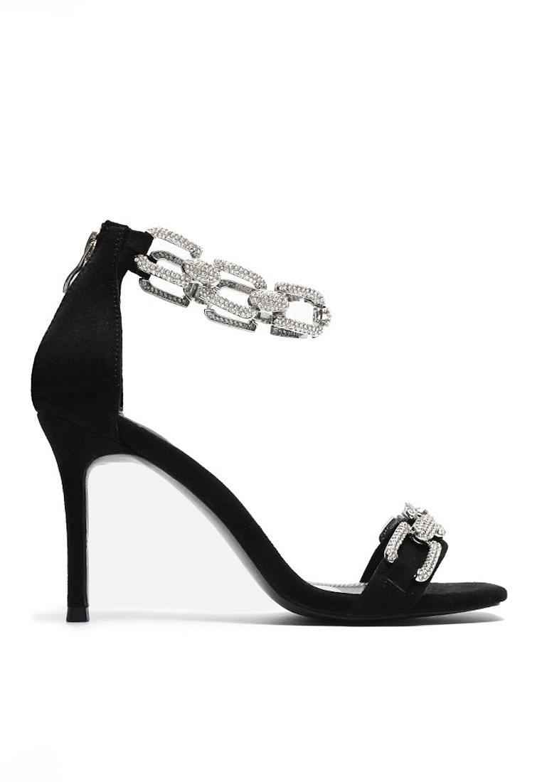 VANSA Diamond Chain High heel Sandals VSW-S831861