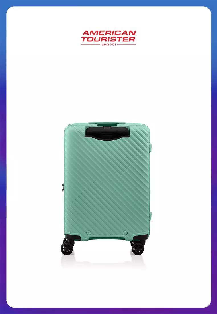 American Tourister Koper Hardcase Diazip Cabin 20 Inch TSA - Green