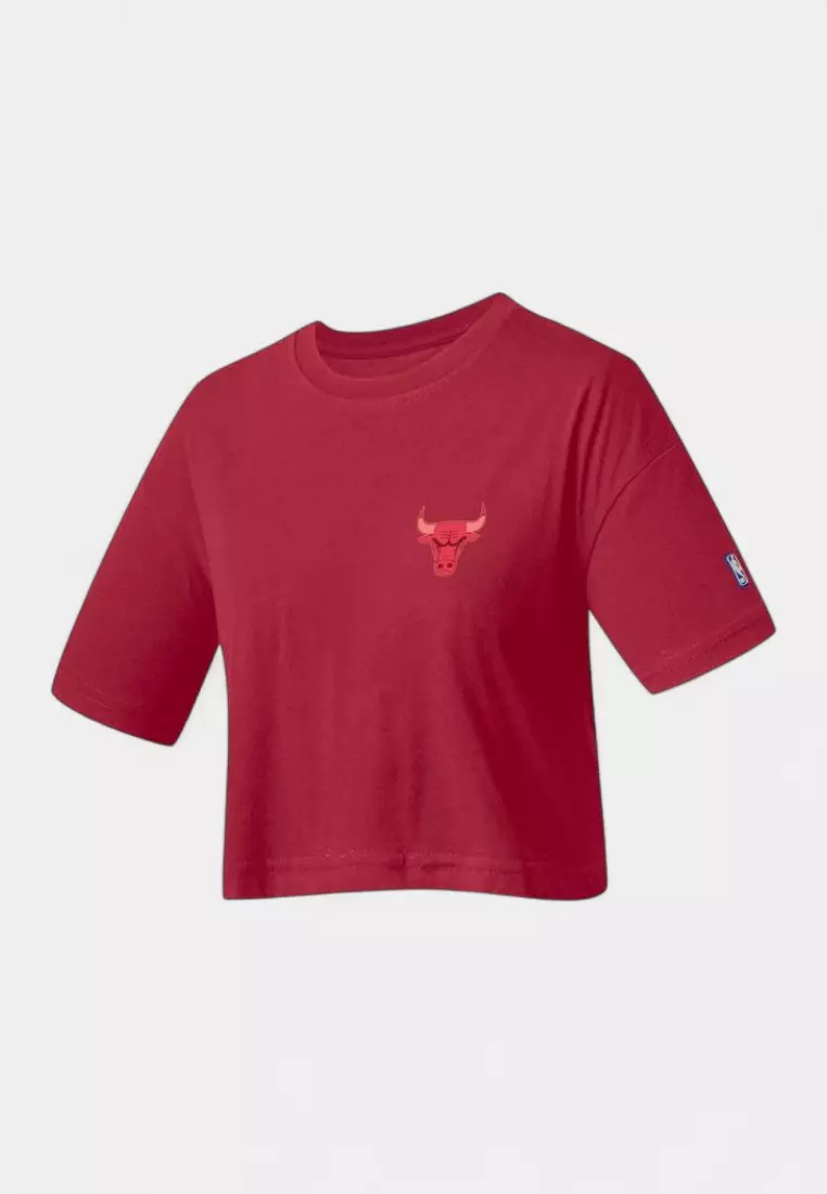 Chicago Bulls Crop Top for Women Retro Hoops Collection