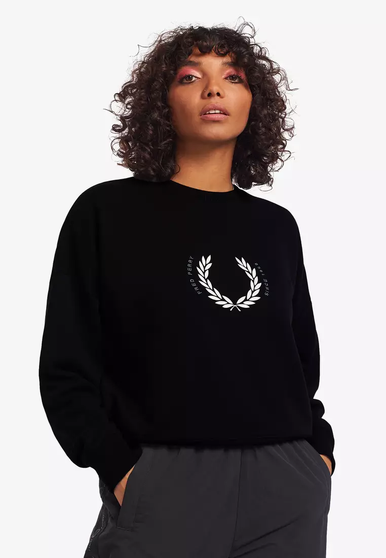 Buy Fred Perry Hoodies Sweatshirts For Women 2023 Online on