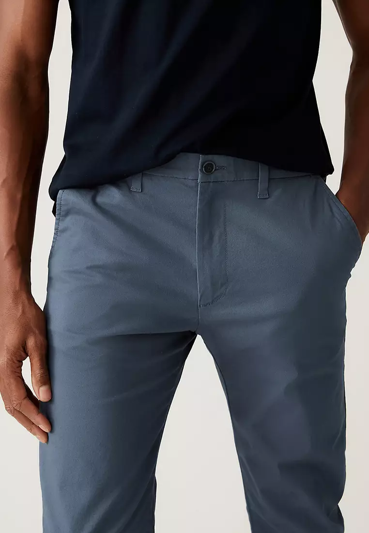 Skinny Fit Stretch Chinos