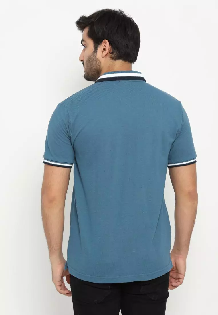 MATSUDA Kaos Polo Shirt Pria Kerah Moriyama