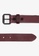 Fred Perry BT7445 - M.I.E. Slim Leather Belt - (Mahogany) 1F14BAC0DDE2F5GS_3