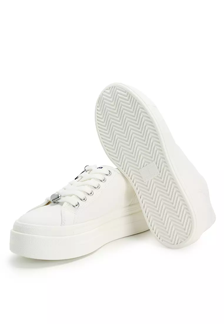 帆布厚底運動鞋連飾物 - Tommy Jeans