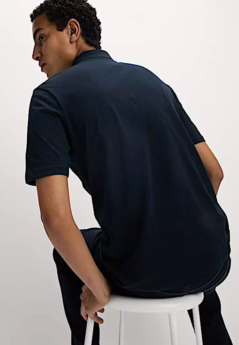 Pure Cotton Jersey Polo Shirt