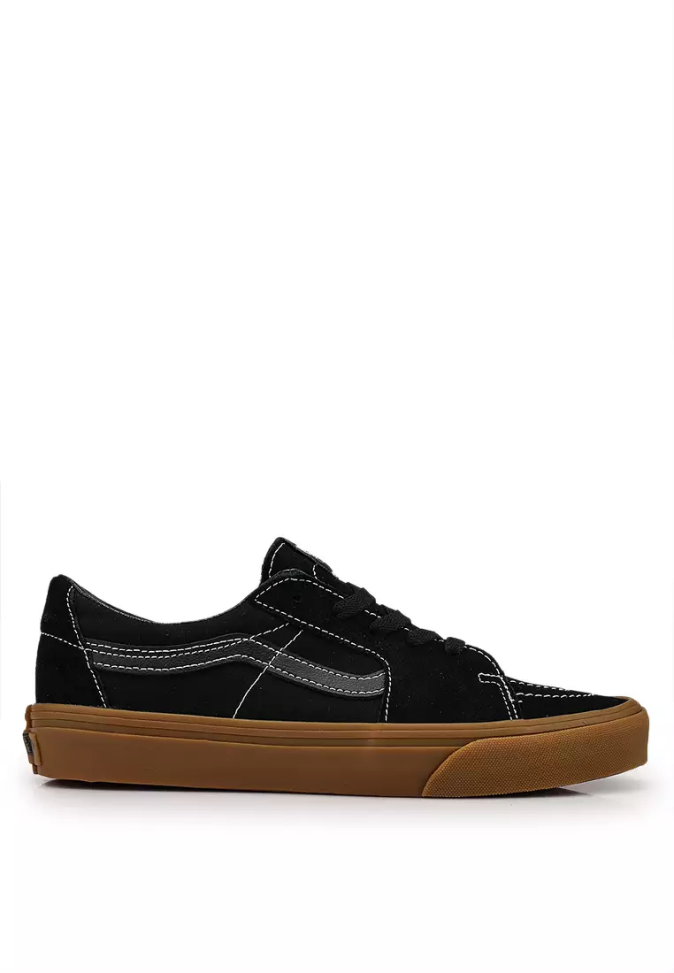 Low rise black vans hotsell