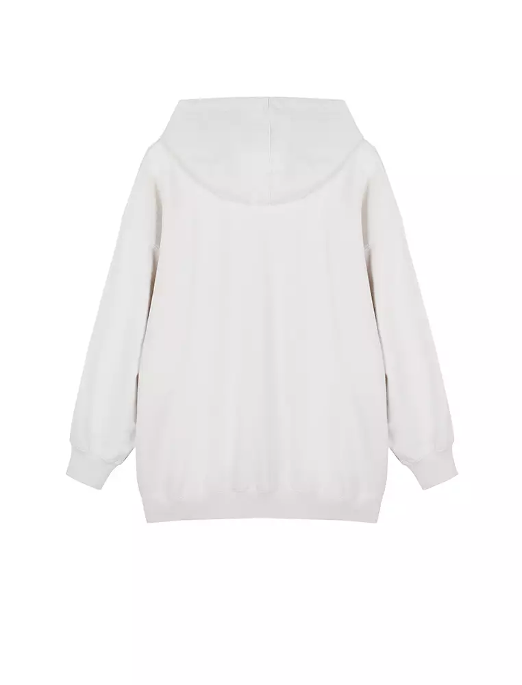 Hooded Loose Fit Pullover Hoodie