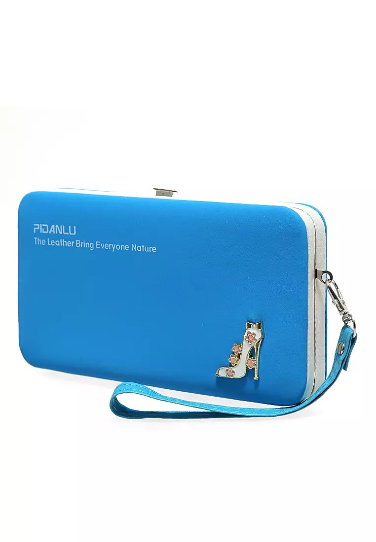 Dompet Wanita Panjang Model Pidanlu Long Wallet Many Slot Material PU Leather ORIGINAL