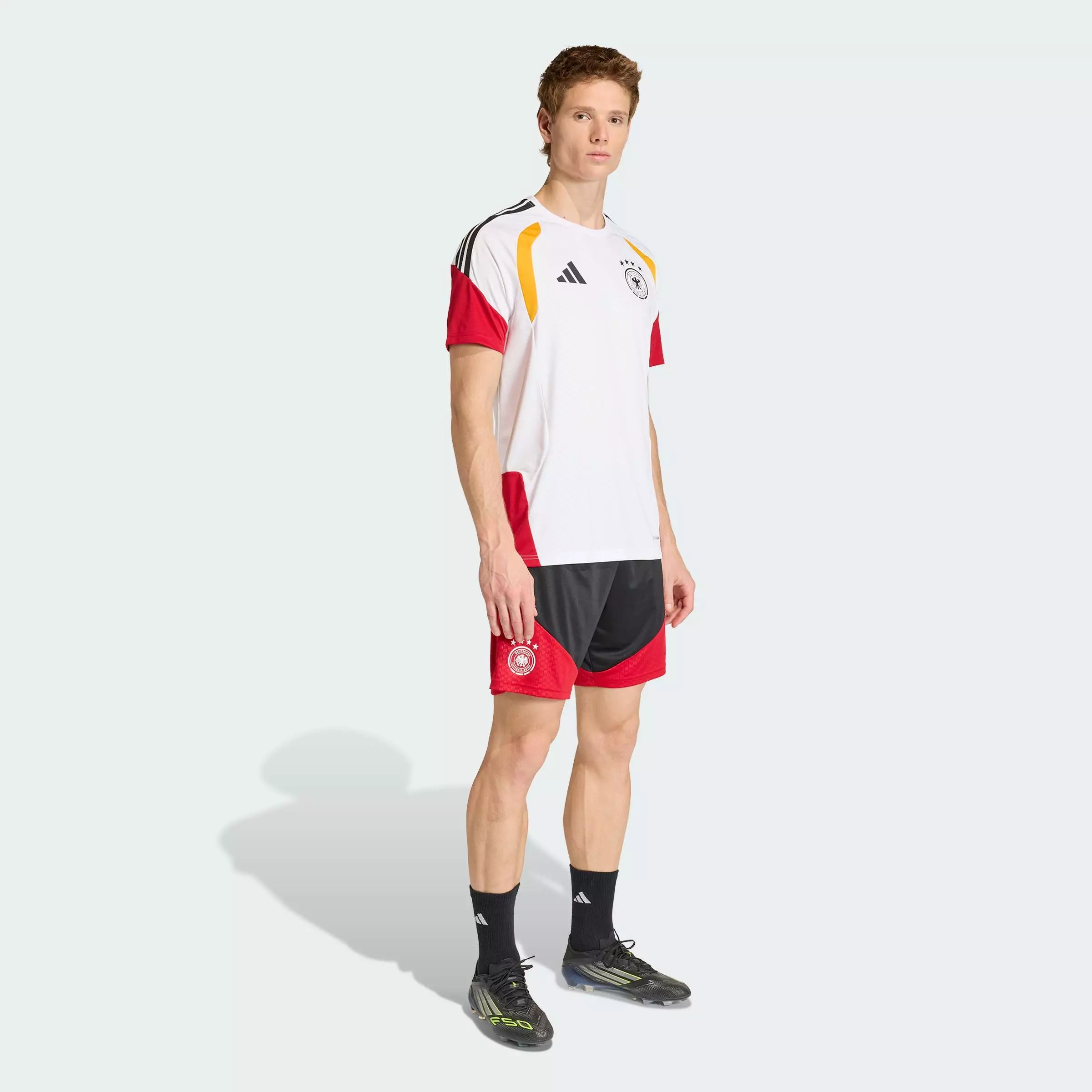 Football Germany 26 Tiro Training Jersey Men White KB4440