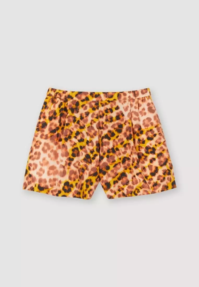 2205-7002-67-022 Leopard Surf Shorts - パンツ