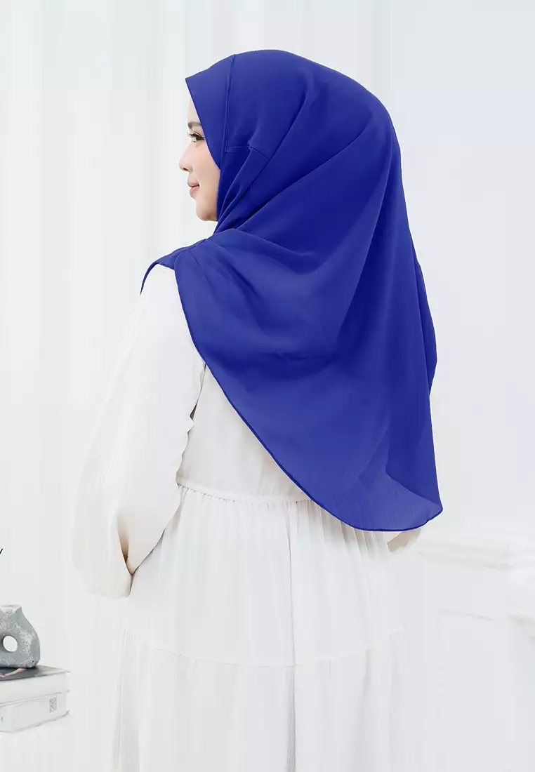 HIJAB INSTAN NASHWA - ROYAL BLUE