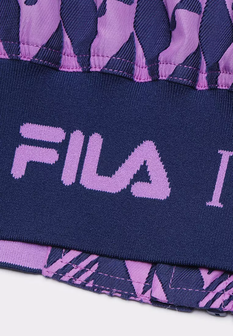 FILA CORE WHITE LINE EMERALD Women Woven Vest in Full Print