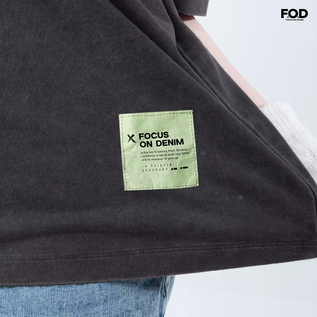 Kaos Unisex Limits Dark Grey