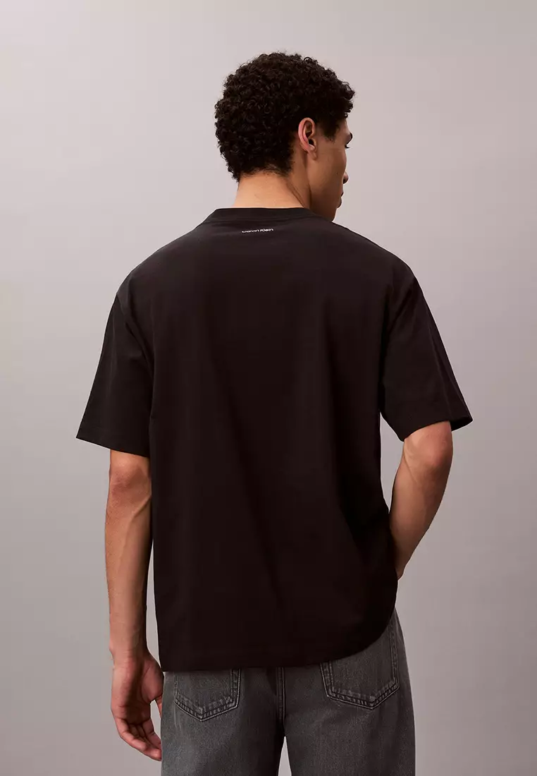 Contrast Logo Graphic Relaxed T-Shirt - Calvin Klein Jeans