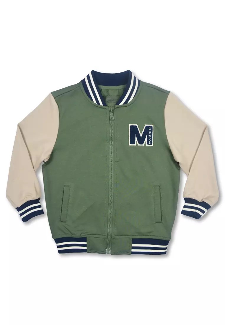 Buy Moose Gear Boys Varsity Jacket Combi with Patch Details 2023 Online