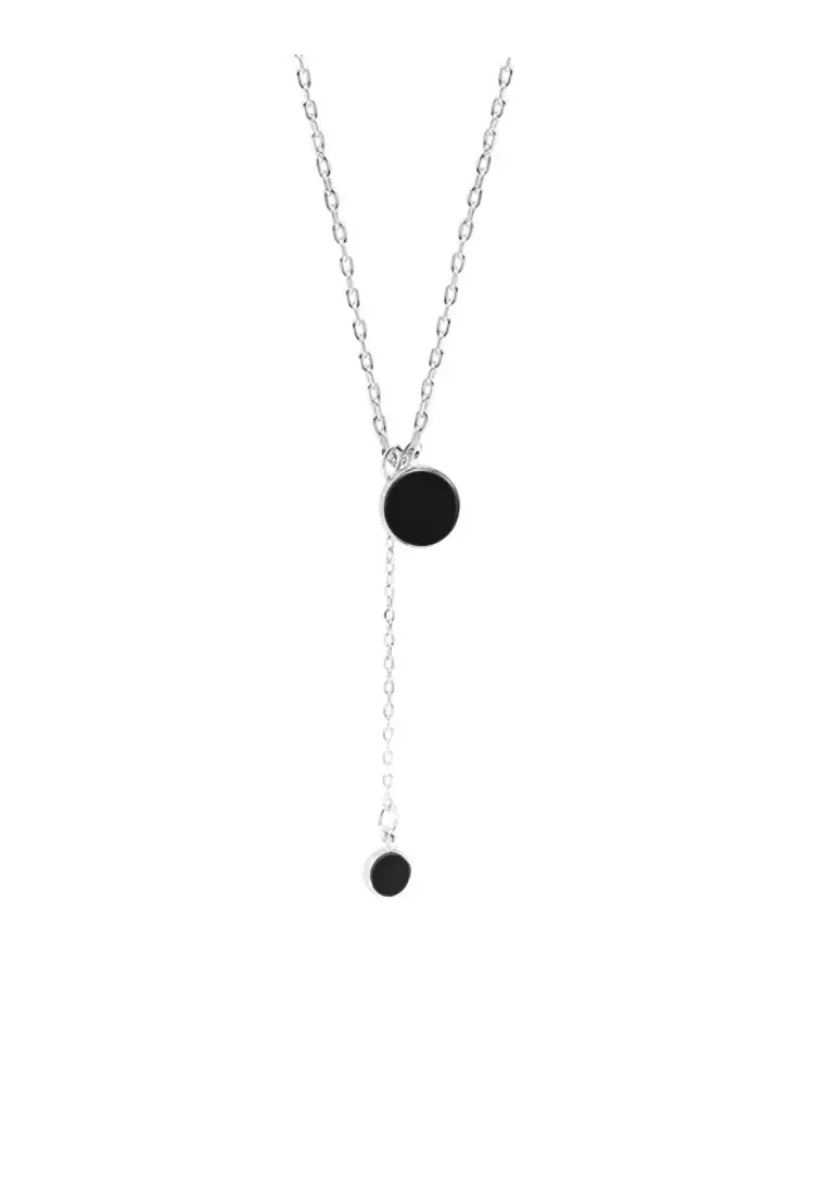 LDR3212 Minimal Plate Necklace_voghion.com