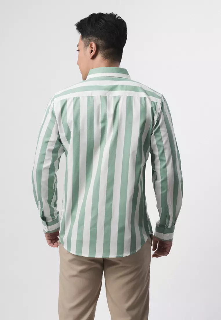 Garcia Shirt Turquoise LS