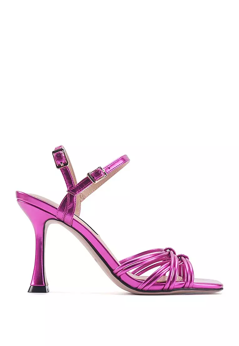 Discount on Nine West  shoes - SKU: Mabril Heeled Sandals Fuchia