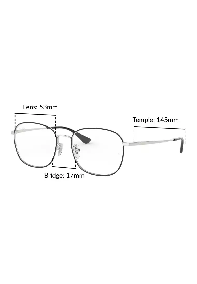 Buy RayBan RayBan / RX6418D 2983 / Unisex Asian Design Fitting