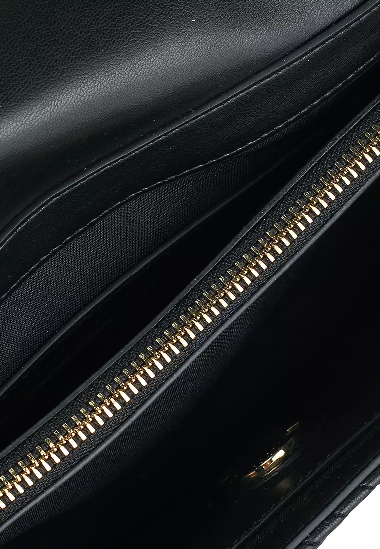 Logo Quilted Shoulder Bag (tr)