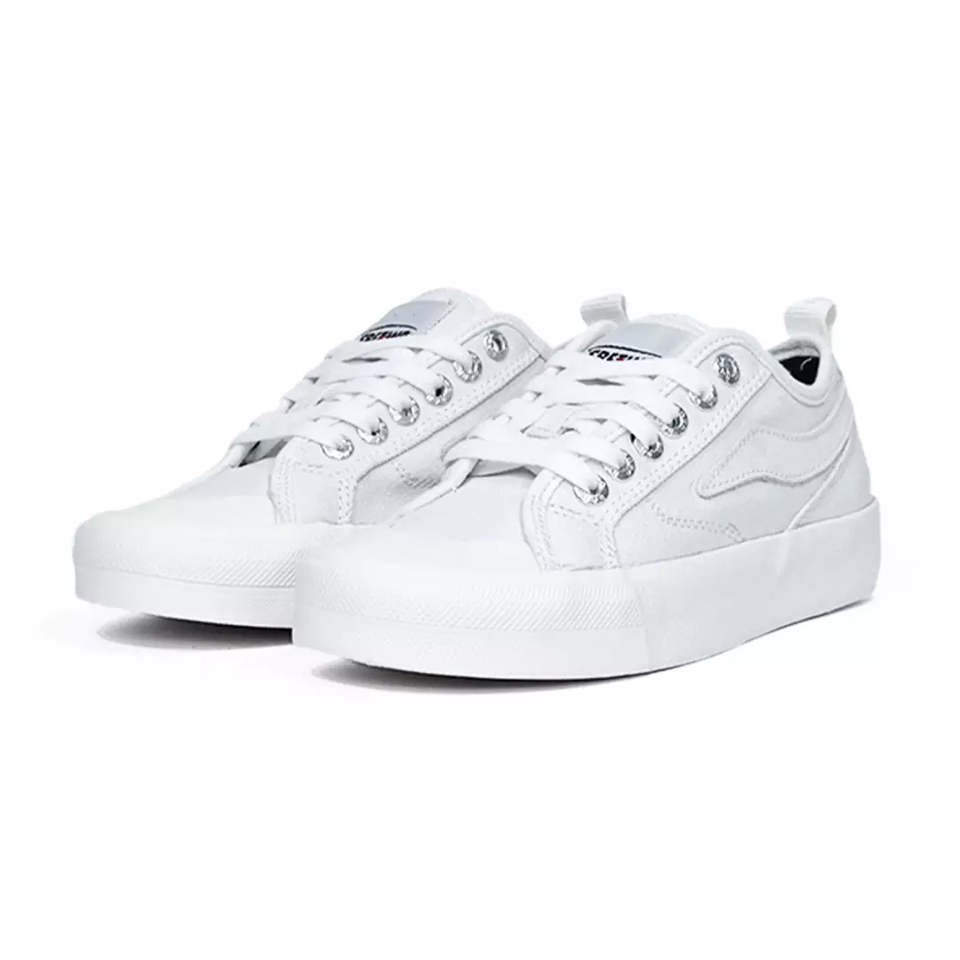 SABA Veron All White - Sepatu Sneakers Casual Pria Wanita