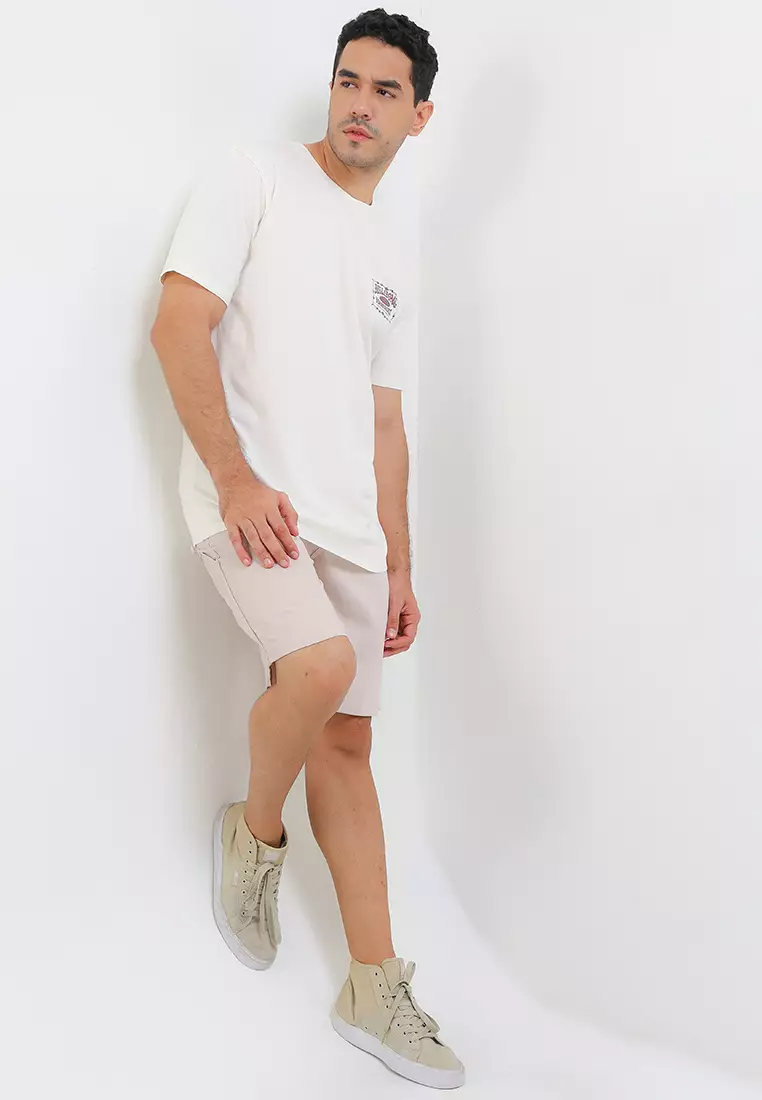 Double Spread Short Sleeve Tee