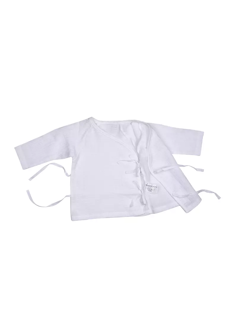 Mallows Alaska - Longsleeves Side-Tie And Pajama Set For Infants / Baby Clothes