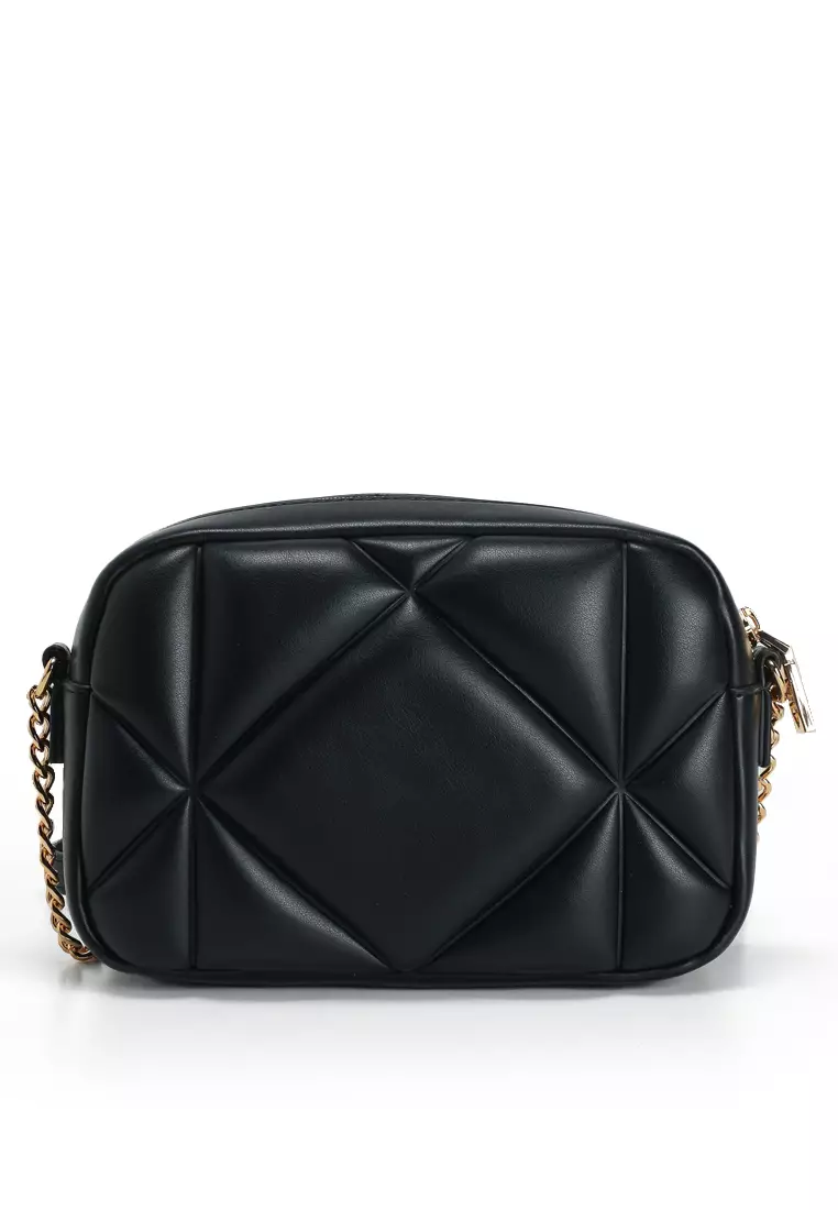 Embossed Quilted Crossbody Bag (nt)