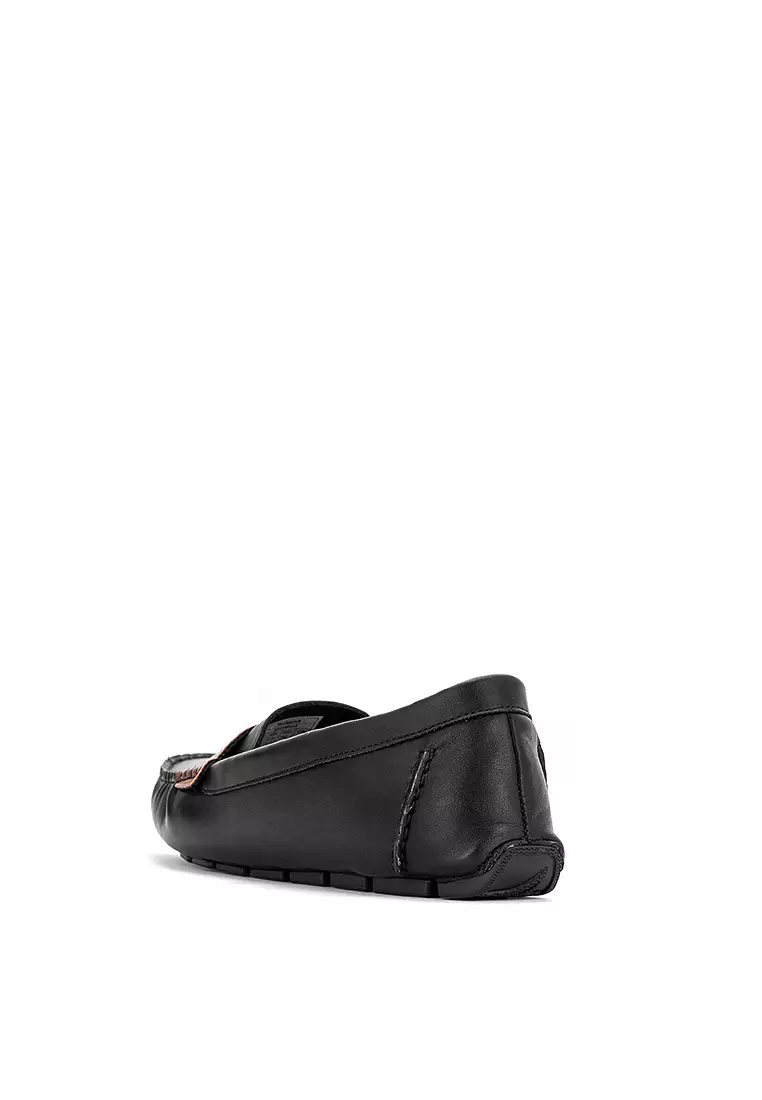 Sperry Women's Katherine Penny Leather Black Med Tan