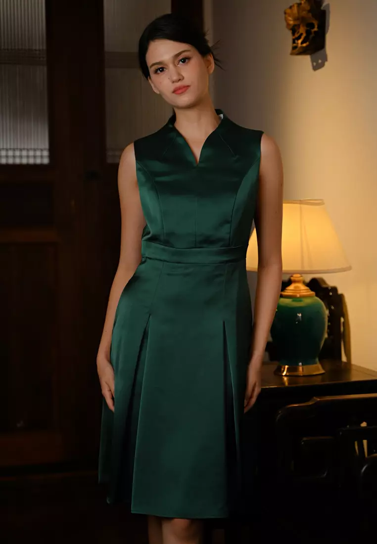 缎面晚宴礼服