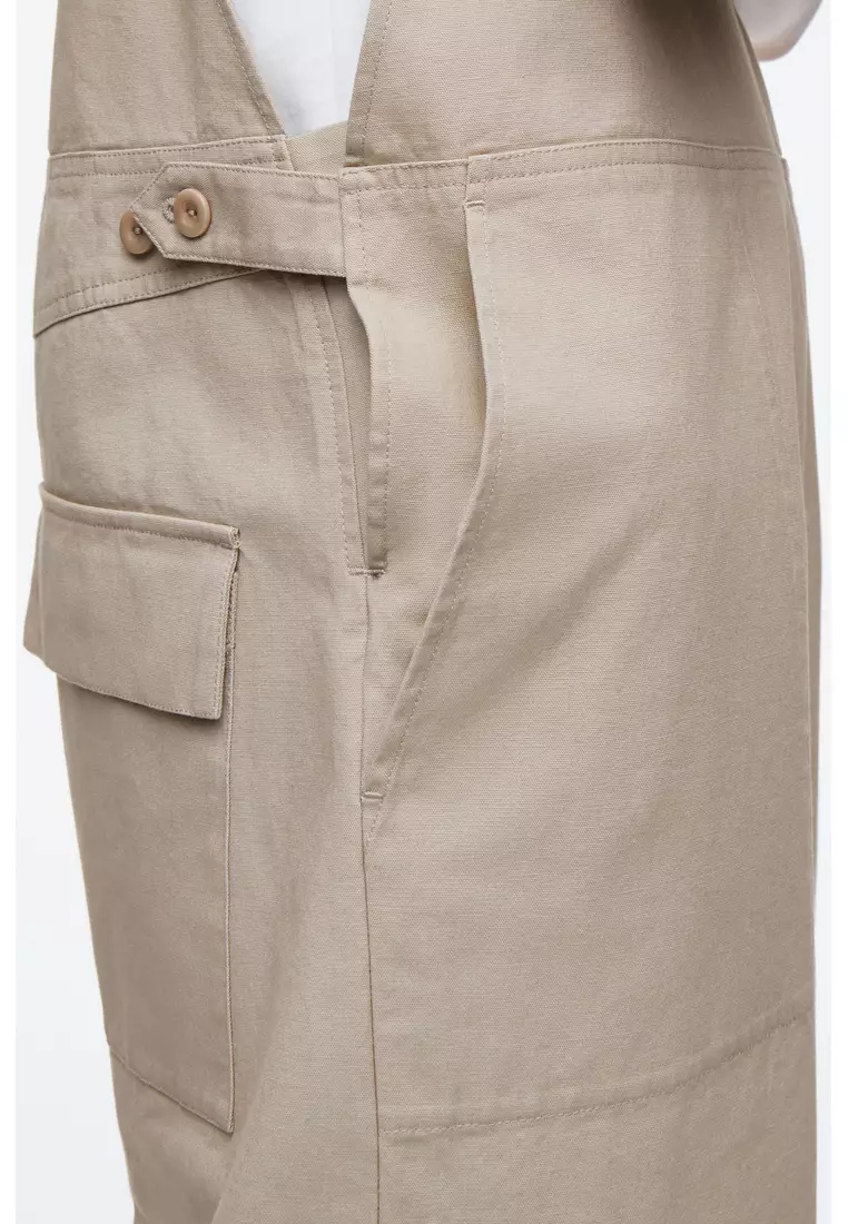 STRAIGHT-LEG DUNGAREES