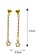 LITZ gold LITZ 916 (22K) Gold Star Earring CGE0028 (1.17g+/-) CF76AAC135C6C6GS_4