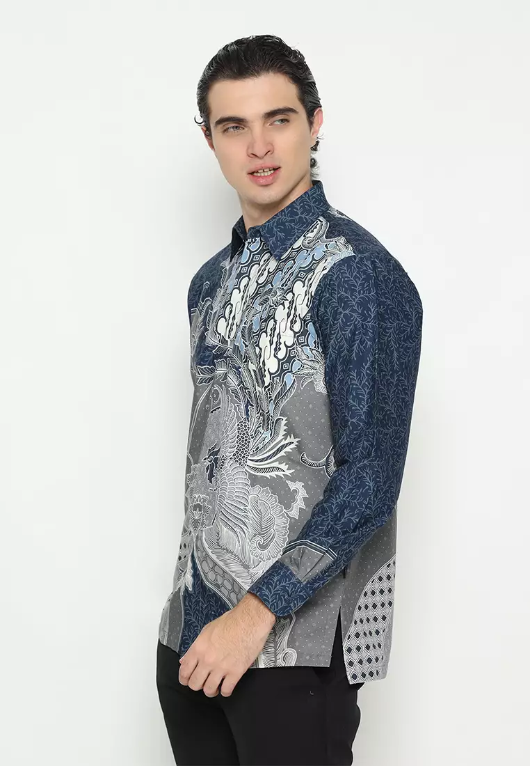 Hadinata Batik Kemeja Panjang Furing Superfine Jaya Jiva