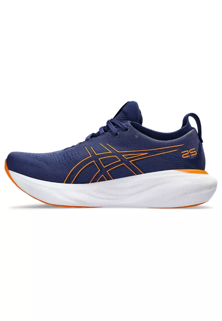 Buy ASICS ASICS GEL NIMBUS 25 2E WIDE MEN RUNNING SHOES BLUE