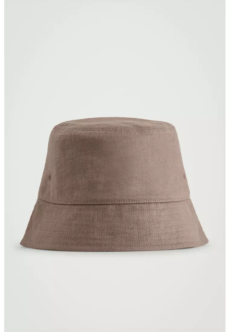 LINEN BUCKET HAT