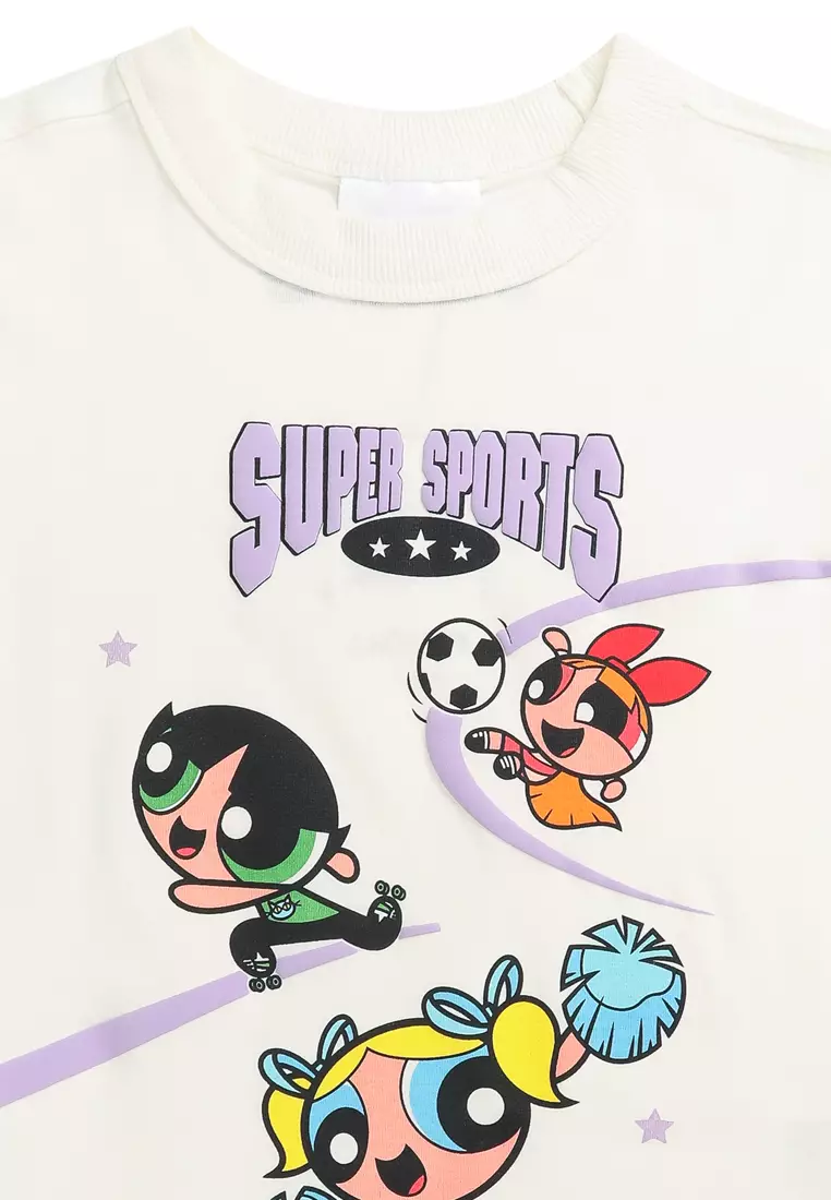 License Drop Shoulder Short Sleeves Tee